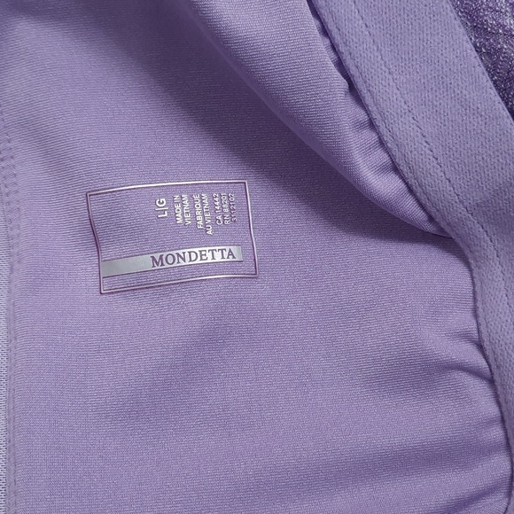 Mondetta lavender purple racerback athletic travel dress, size large - Picture 8 of 10
